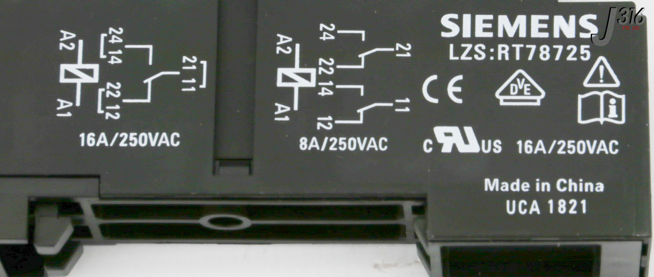 30982 SIEMENS PLUG-IN RELAY COMPLETE UNIT (NEW) LZS:RT4A4L24 | eBay